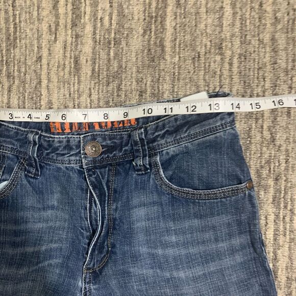 VTG 90s Y2K‎ Tommy Hilfiger Youth Size 12 L Medium Wash Bootcut Jeans - Picture 5 of 7